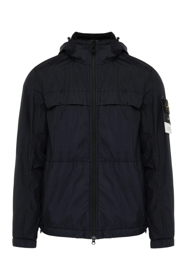 Stone Island man men's blue jacket made of polyamide buy with prices and photos 178500 - photo 1
