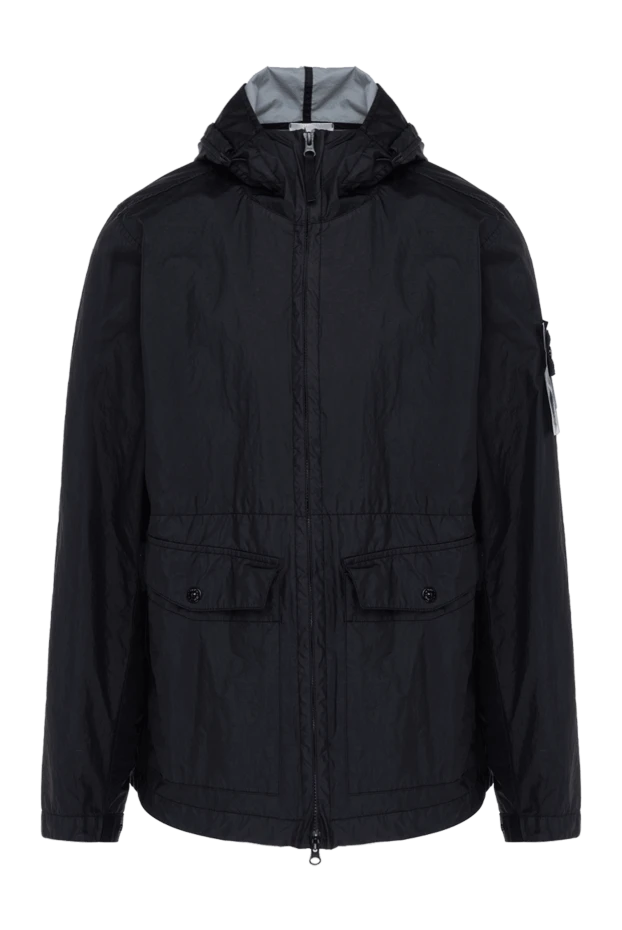 Stone Island man men's blue jacket made of polyamide buy with prices and photos 178501 - photo 1