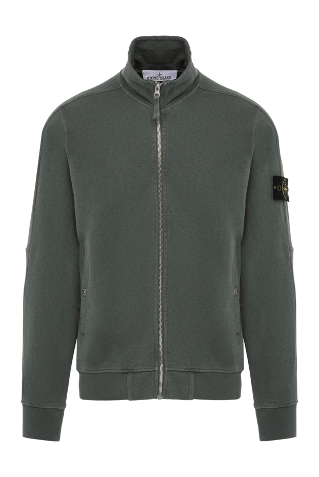 Stone Island man green cotton sports jacket for men buy with prices and photos 178504 - photo 1