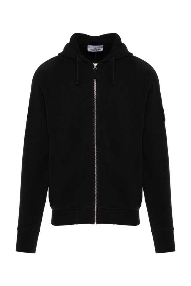 Stone Island man men's black cotton sports jacket buy with prices and photos 178505 - photo 1