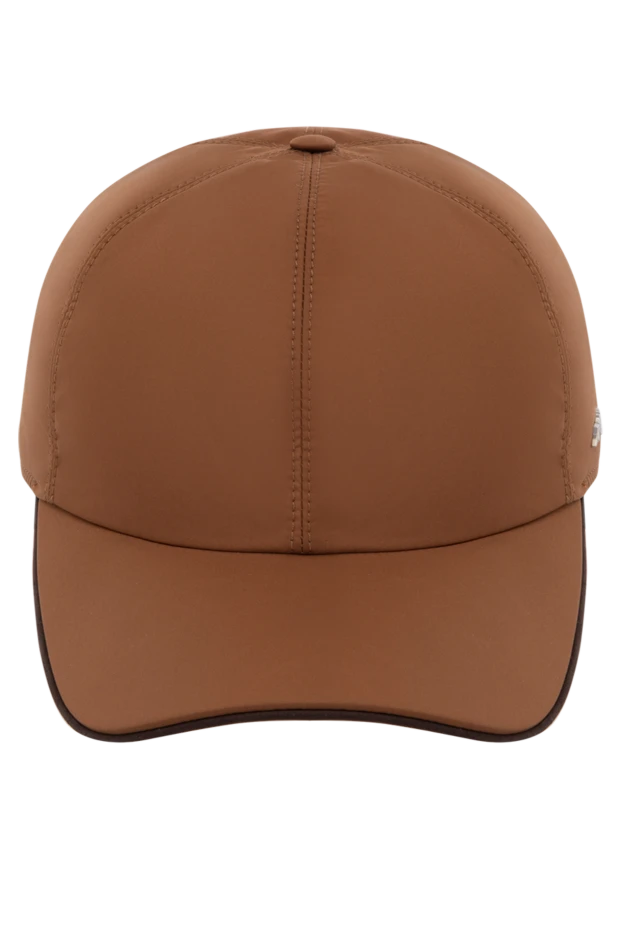 Ermenegildo Zegna man men's brown polyester cap buy with prices and photos 178508 - photo 1