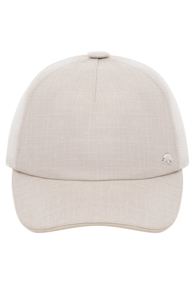 Stefano Ricci кепка мужская серая 178514 - фото 1