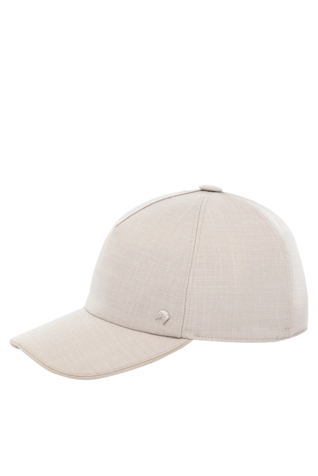 Stefano Ricci кепка мужская серая 178514 - фото 3