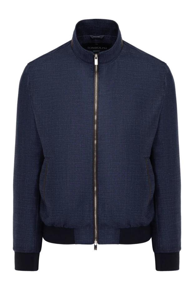 Tombolini man men's blue jacket 178531 - photo 1