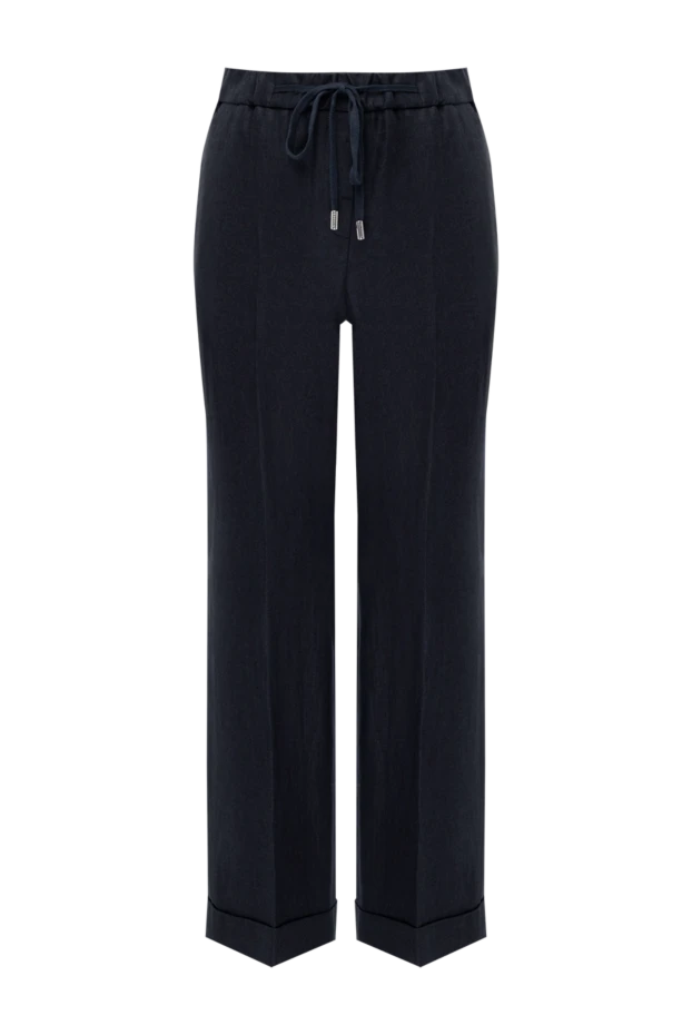 Women's black linen pants