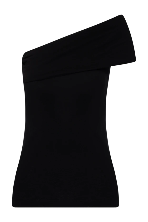 MSGM woman women's black cotton top buy with prices and photos 178549 - photo 1