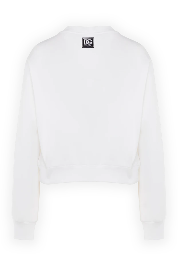 Dolce & Gabbana woman white cotton sweatshirt for women buy with prices and photos 178583 - photo 2