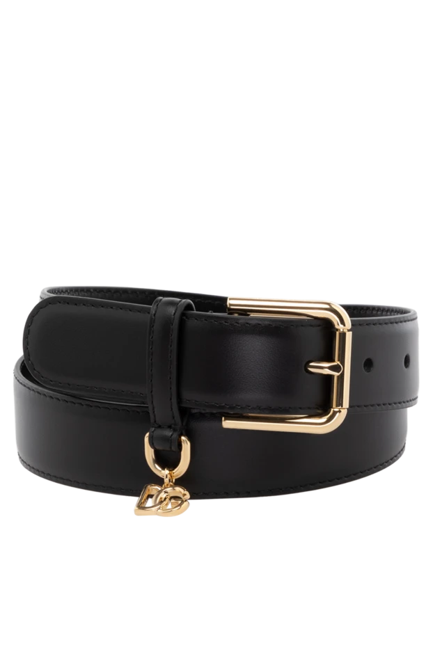 Dolce & Gabbana woman black women's genuine leather belt 178595 - photo 1