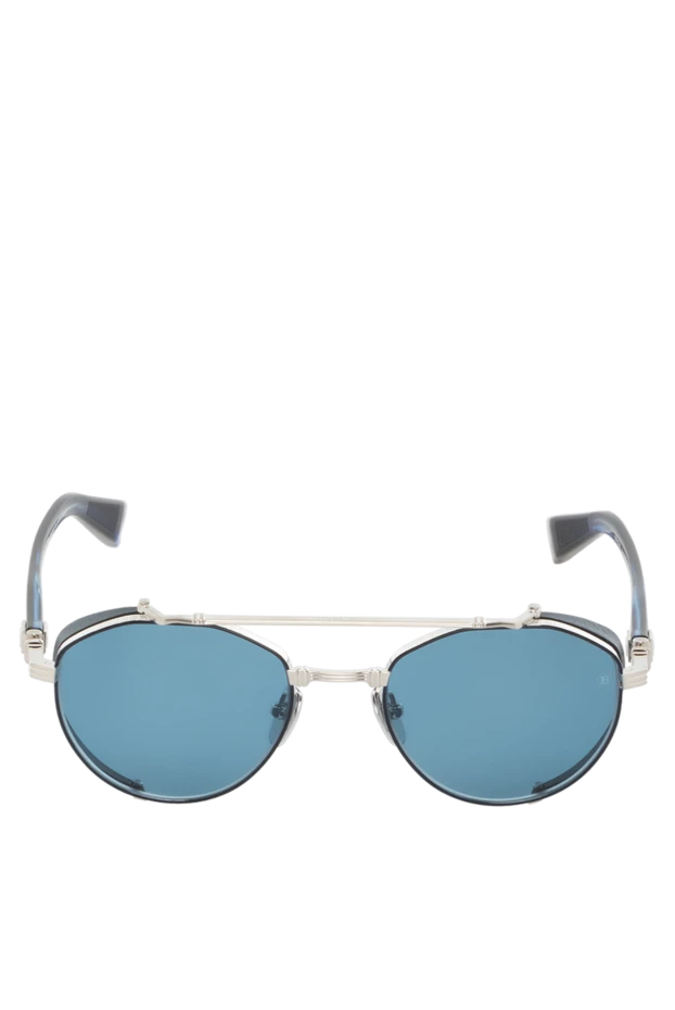 Balmain woman women's sunglasses blue made of metal and plastic 178630 - photo 1