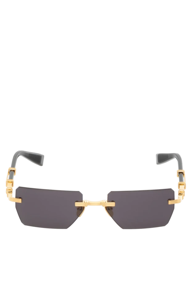 Balmain жіночі окуляри для захисту від сонця жіночі жовті з металу купити фото з цінами 178642 - фото 1