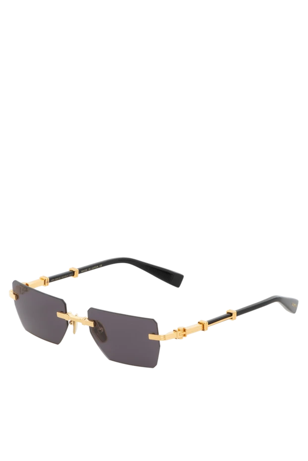 Balmain жіночі окуляри сонцезахисні жіночі жовті з металу купити фото з цінами 178642 - фото 2