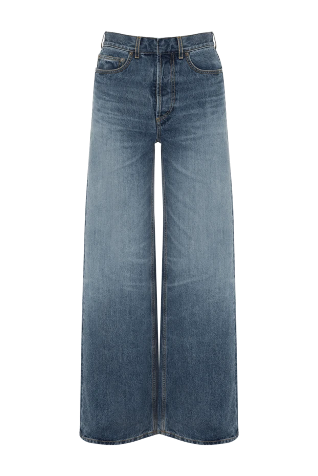 Dior woman women's blue cotton jeans buy with prices and photos 178651 - photo 1