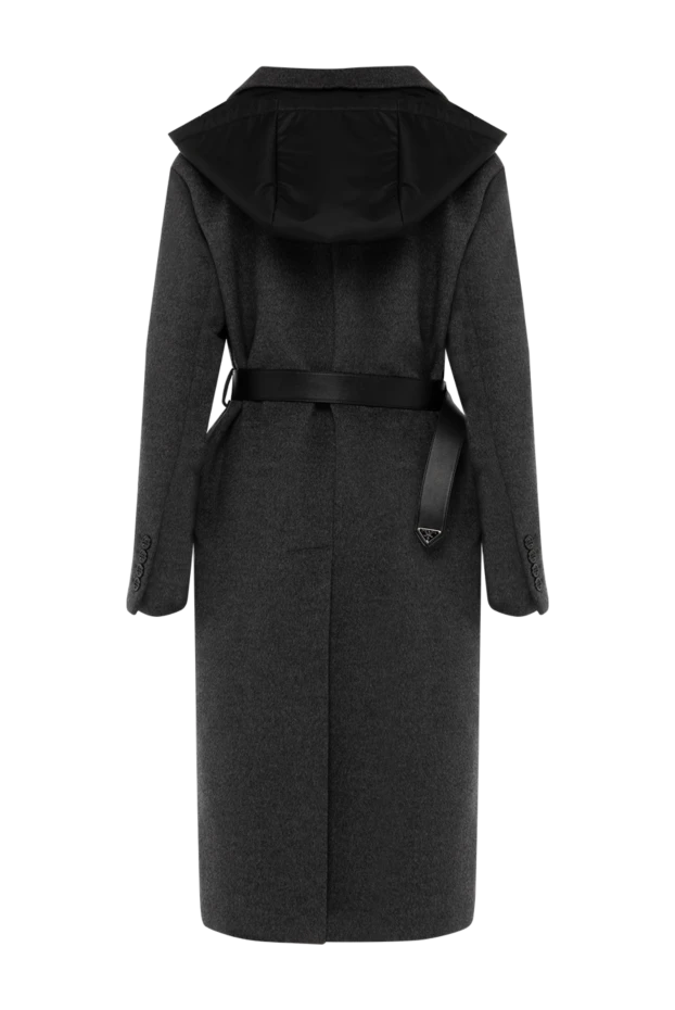 Prada woman gray wool and angora coat for women buy with prices and photos 178665 - photo 2