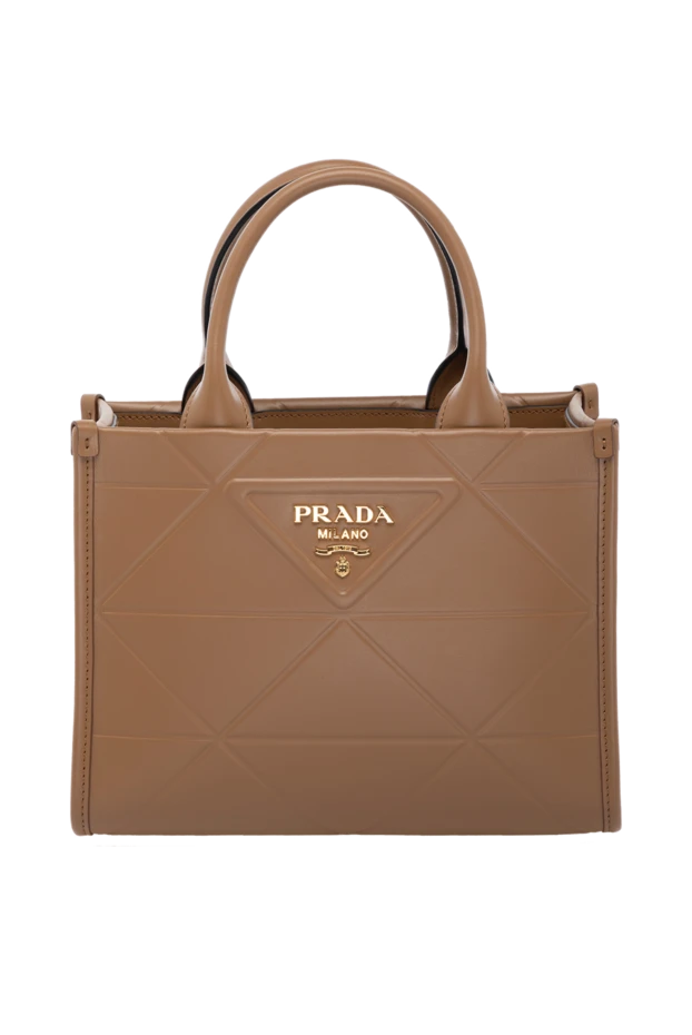 Prada woman brown women's genuine leather bag buy with prices and photos 178672 - photo 1