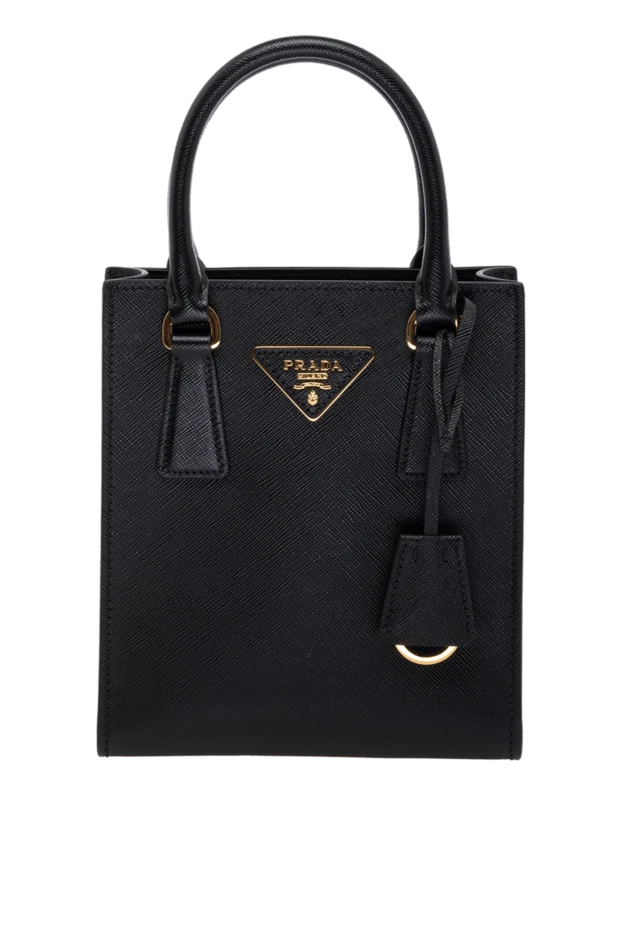 Prada женские сумка из натуральной кожи женская черная купить с ценами и фото 178686 - фото 1