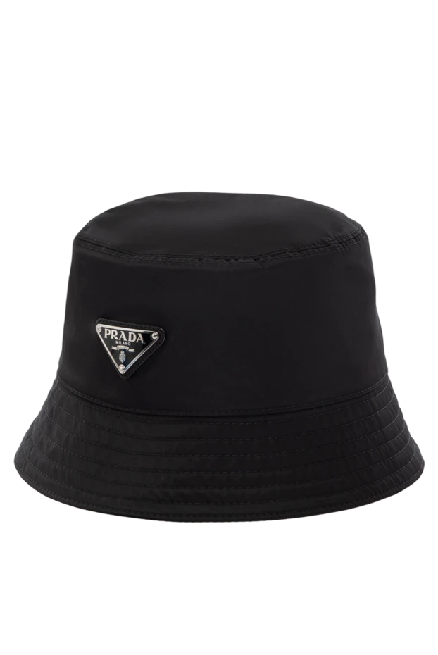 Prada woman women's black polyamide panama hat buy with prices and photos 178703 - photo 1