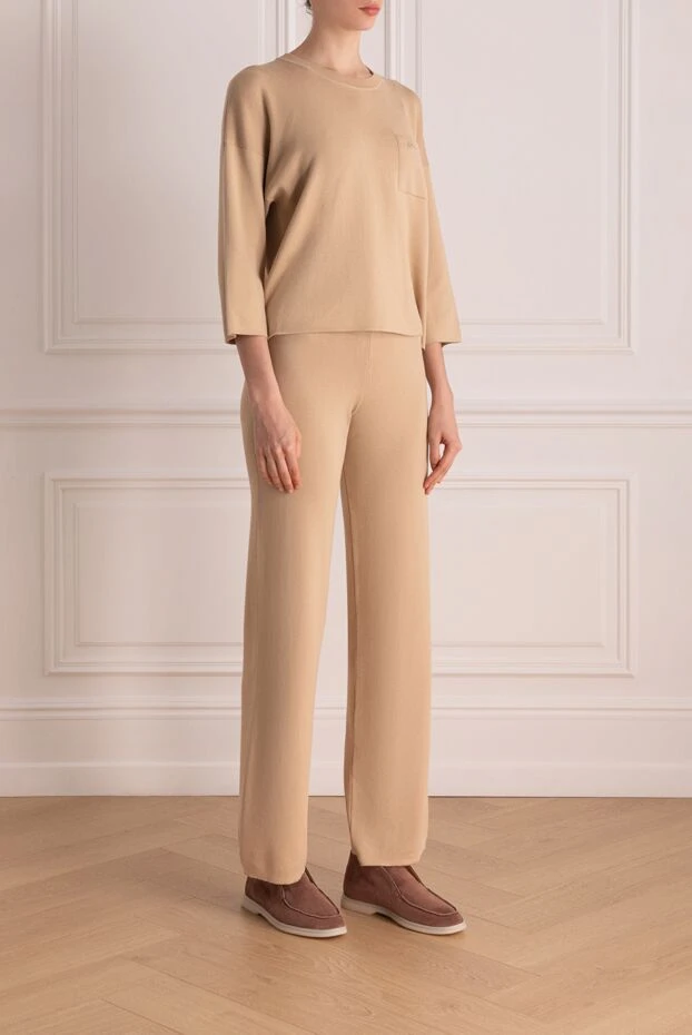 Peserico woman walking suit beige for women 175975 - photo 3