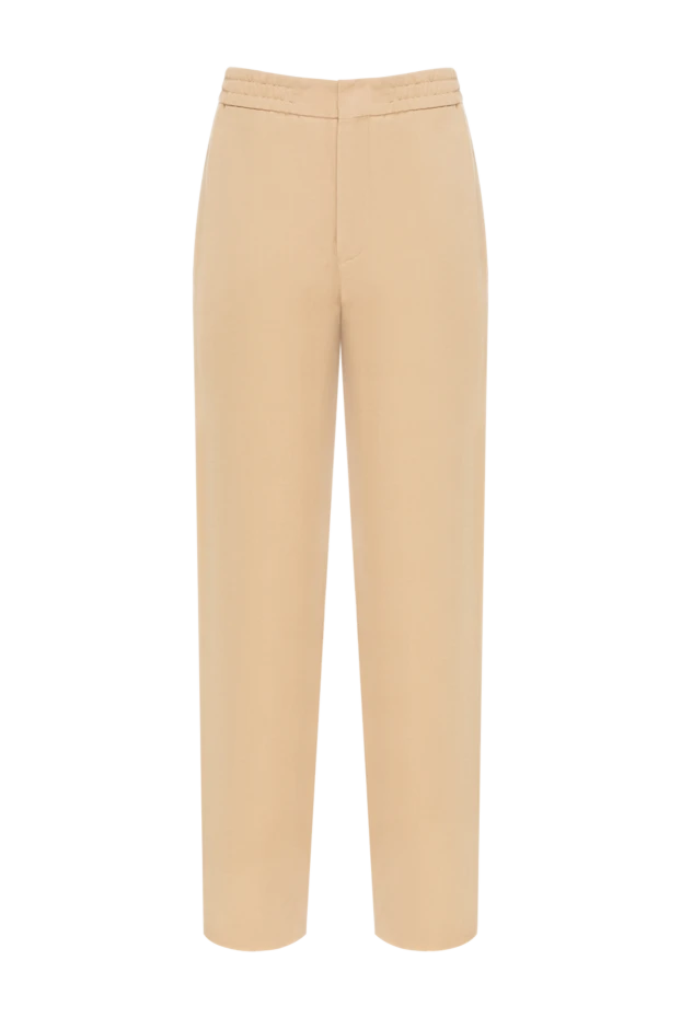 Loro Piana beige men's trousers made of linen and silk 178718 - photo 1