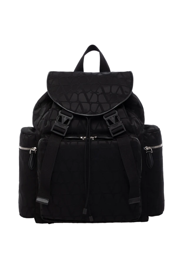 Valentino man black men's backpack made of polyester and cotton buy with prices and photos 178727 - photo 1