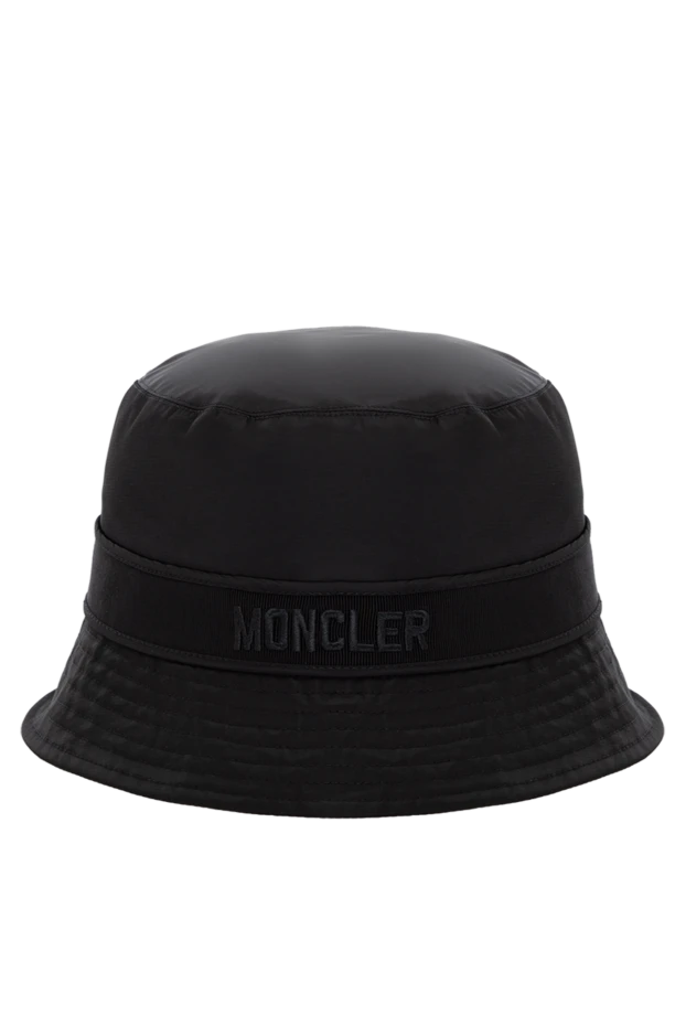 Moncler панама из хлопка женская черная 178737 - фото 1