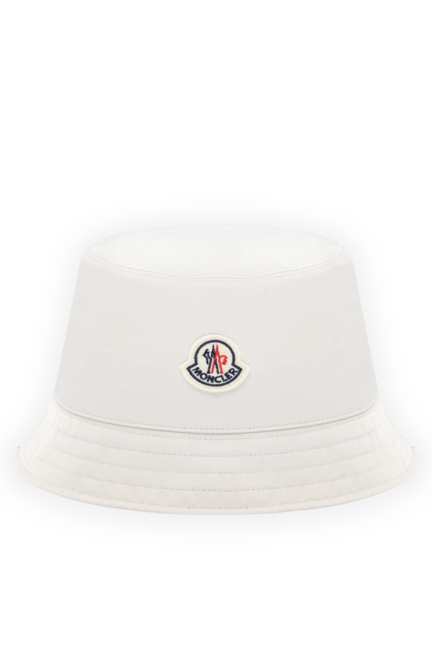 Moncler woman women's white polyester bucket hat 178738 - photo 1