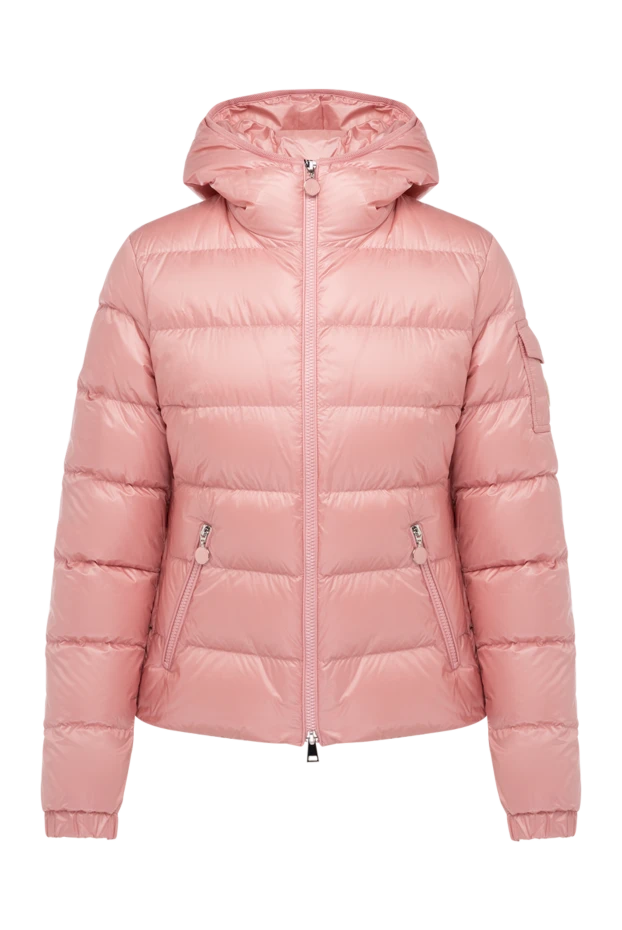 Moncler жіночі куртка з поліаміду жіноча рожева 178741 - фото 1