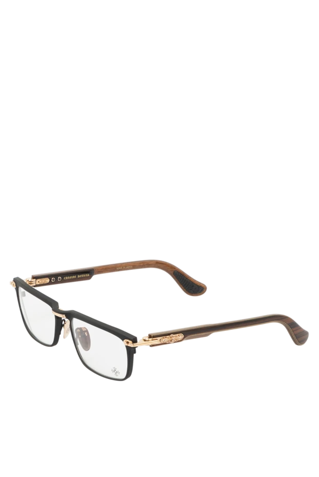 Chrome Hearts мужские очки солнцезащитные из металла и пластика черные купить с ценами и фото 178758 - фото 2