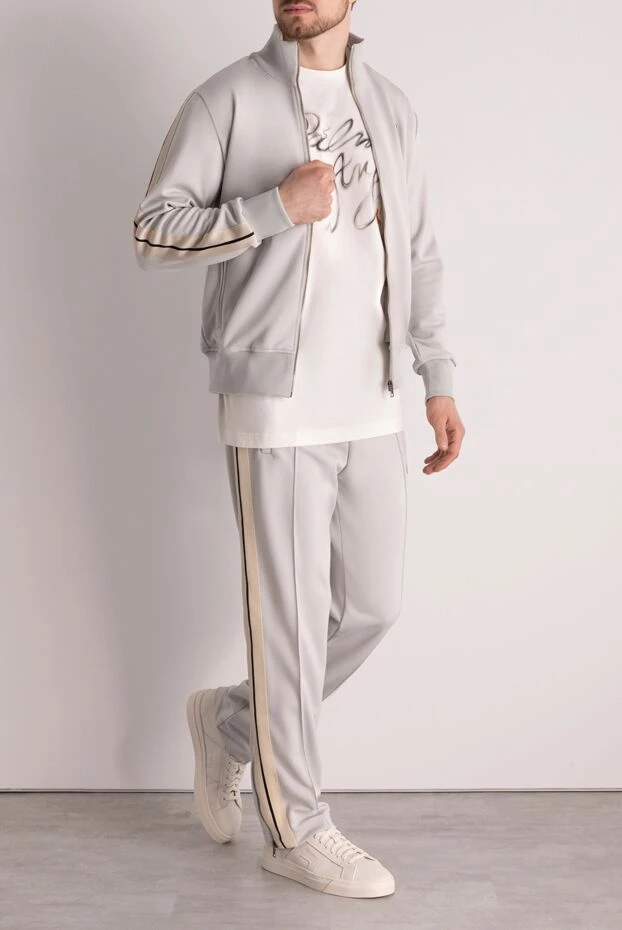 Palm Angels man men's white walking suit made of polyester 178824 - photo 2