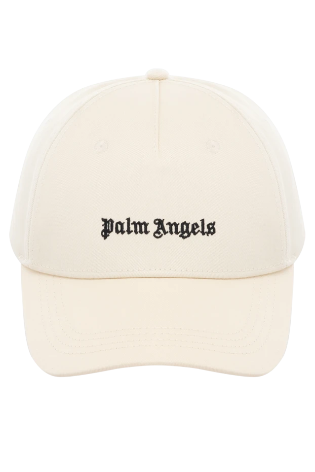 Palm Angels мужские кепка из хлопка мужская бежевая купить с ценами и фото 178826 - фото 1