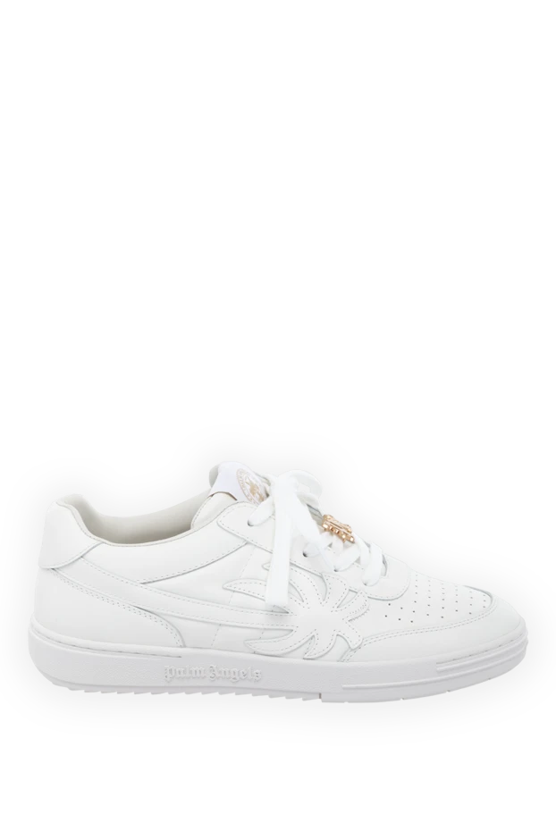 Palm Angels man sneakers made of genuine leather, white for men buy with prices and photos 178831 - photo 1