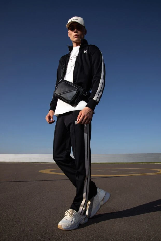 Palm Angels white suede sneakers for men 178833 - photo 2