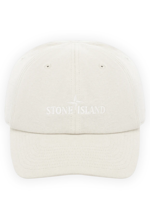 Stone Island чоловічі кепка з бавовни чоловіча бежева купити фото з цінами 178865 - фото 1