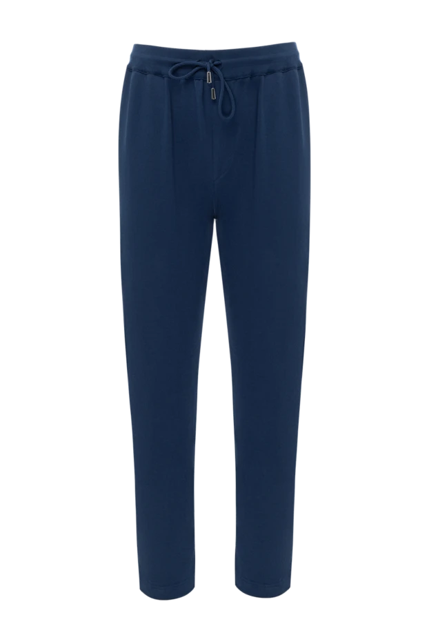 Svevo man blue cotton trousers for men 178873 - photo 1