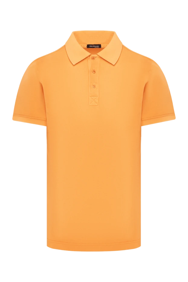 Kiton orange men's cotton polo 178907 - photo 1