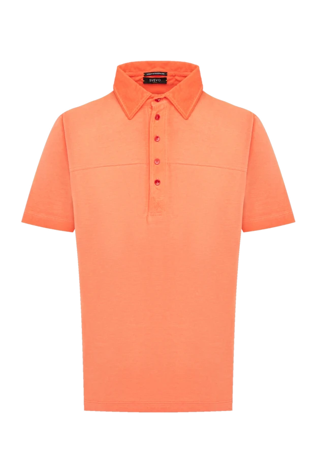 Svevo мужские поло мужское оранжевое из хлопка купить с ценами и фото 178952 - фото 1