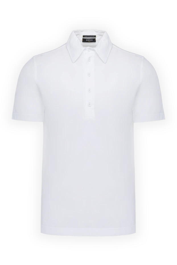 Svevo men's white cotton polo shirt 178954 - photo 1