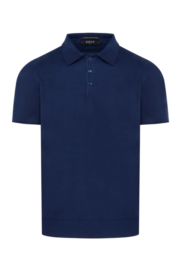 Svevo men's blue cotton polo 178959 - photo 1