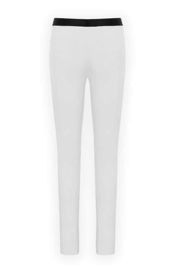 Balmain woman leggings made of polyamide and elastane white for women buy with prices and photos 179001 - photo 2