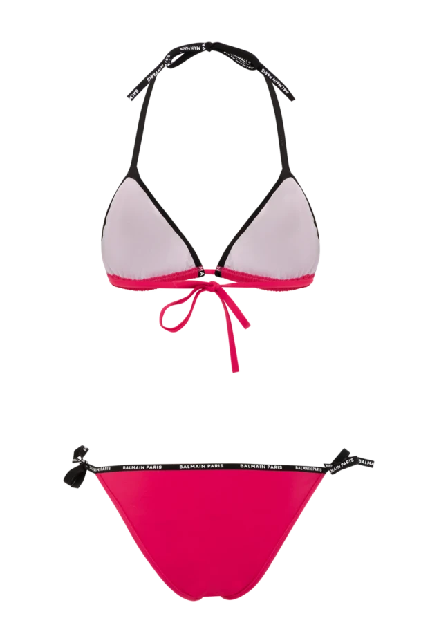 Balmain woman women's pink two-piece swimsuit made of polyamide and elastane buy with prices and photos 179006 - photo 2