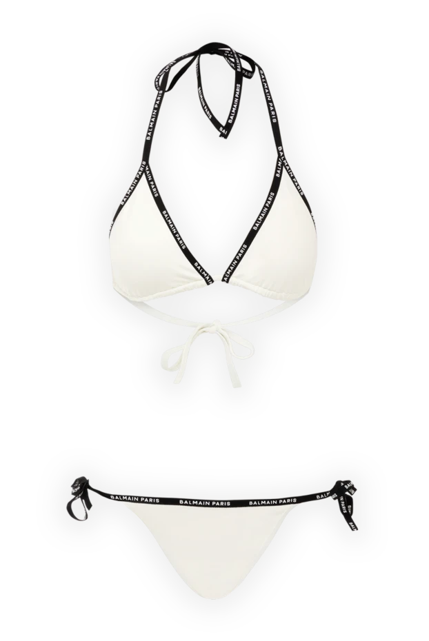 Balmain woman white women's two-piece swimsuit made of polyamide and elastane buy with prices and photos 179007 - photo 1