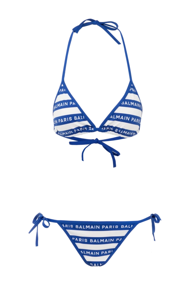 Balmain swimsuit made of polyamide and elastane blue for women 179009 - photo 1