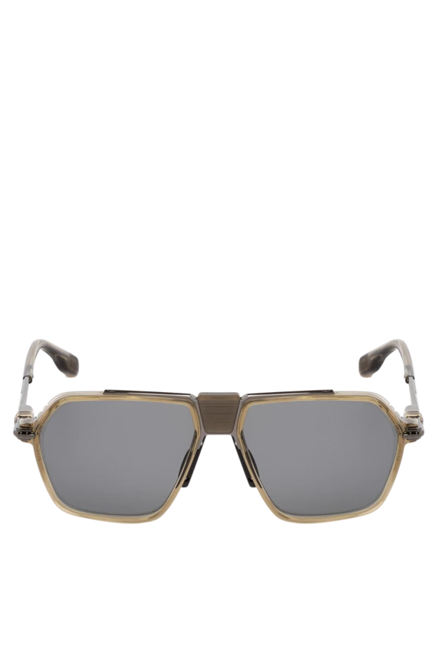 Chrome Hearts man beige men's metal and plastic glasses 179021 - photo 1