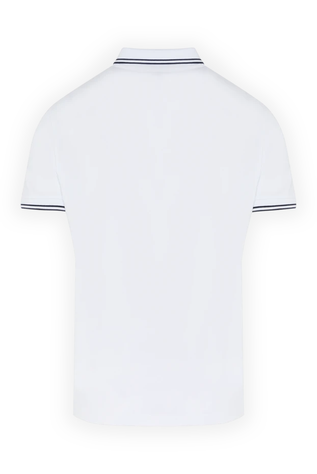 Stone Island man men's white polo made of cotton and elastane buy with prices and photos 179039 - photo 2