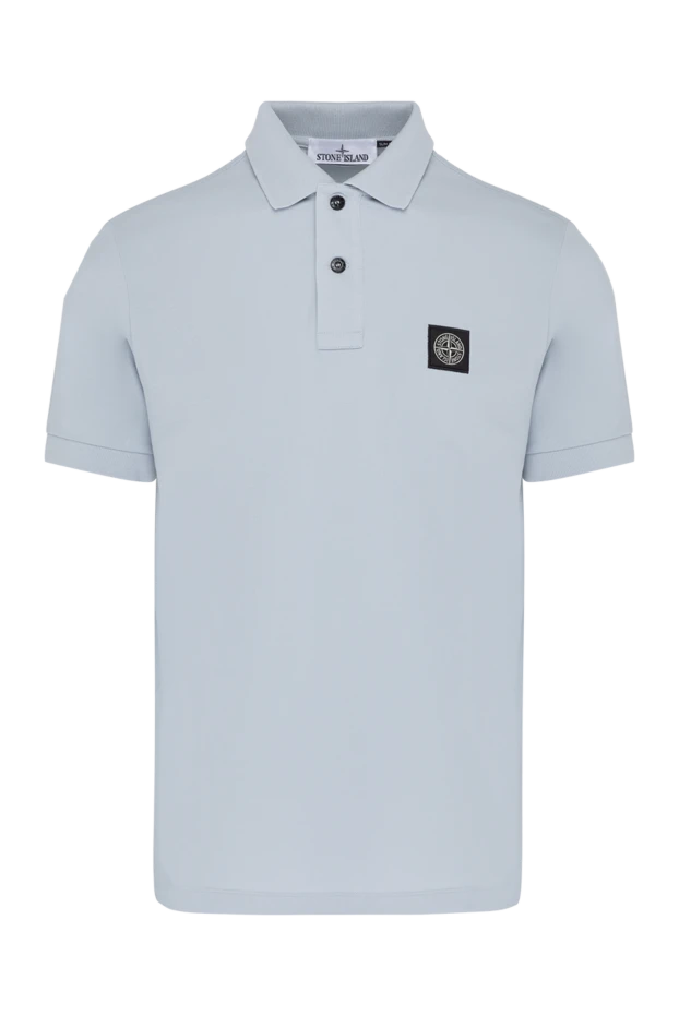 Stone Island man men's gray cotton polo 179042 - photo 1