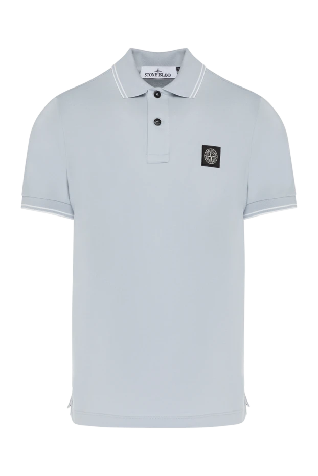 Stone Island man men's gray cotton polo 179043 - photo 1