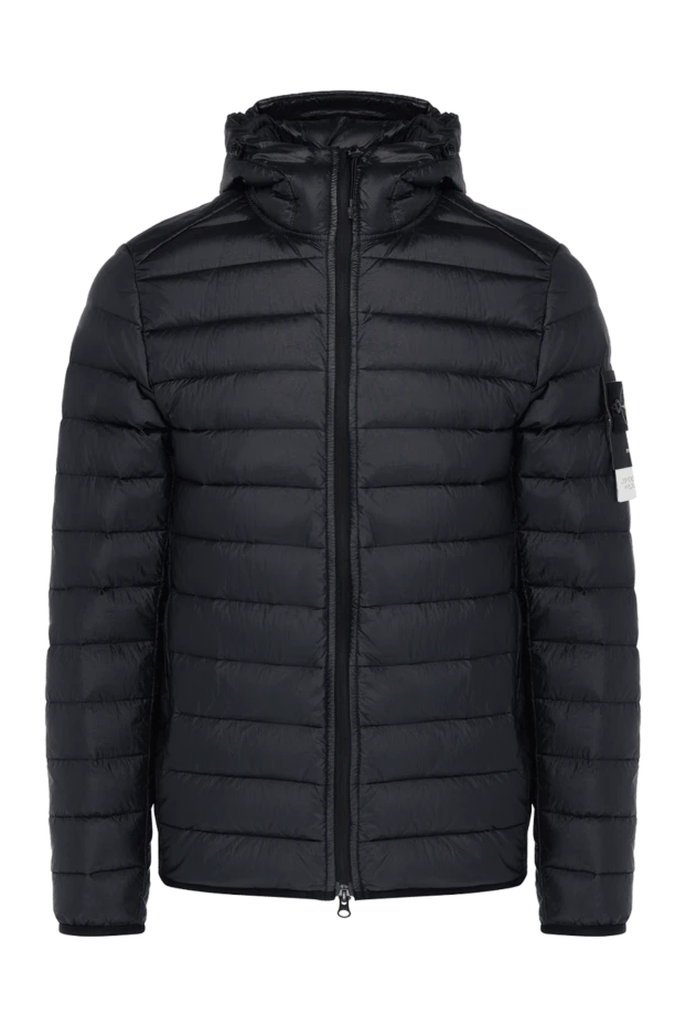 Stone Island man men's blue jacket made of polyamide buy with prices and photos 179055 - photo 1