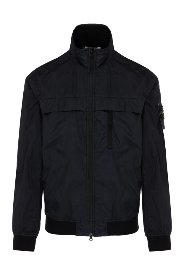 Stone Island куртка синяя мужская из полиамида 179057 - фото 1