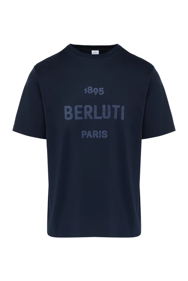 Berluti man blue cotton t-shirt for men buy with prices and photos 179064 - photo 1