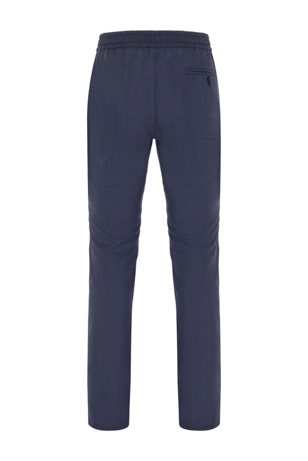 Cesare di Napoli мужские брюки синие мужские из шерсти купить с ценами и фото 179079 - фото 2