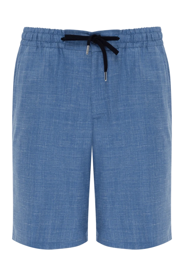 Cesare di Napoli мужские шорты мужские голубые купить с ценами и фото 179080 - фото 1